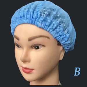 APRICOT พ่อครัว ป้องกันไฟฟ้าสถิตย์ ผู้ผลิต อาหาร ครัว เวิร์คช็อป หมวกคุก หมวกทำงาน ฝาครอบกันฝุ่น ตาข่ายคลุมผม