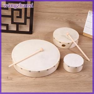 wangzhansi กลองกลอง4 6 7 8 9 10นิ้วมือกลองไม้กลองกับไม้กลองชุดดนตรีเกมเด็กของเล่นการศึกษาเครื่องมือเคาะ