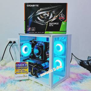 คอมพิวเตอร์ คอมประกอบ เล่นเกม ทำงาน เรียน i5-12400F 4.4G 6P-Core/12T|DDR4 16G|GTX1660 SUPER 6G|M2 512G|LED20-27 USED