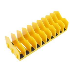 VGLPOP 10 Slots Pliers Cutters Organizer 3" H Drawers Non-Slip Rubber Base Tool Storage Box Plastic Toolbox Tool Holder For Slip Joint Pliers