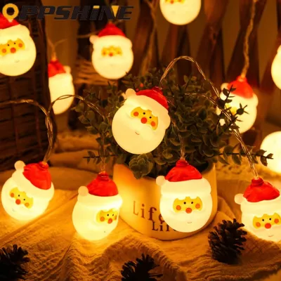 10leds Santa Claus Fairy String Lights Battery Operate String Light for Christmas Holiday Party Decorations