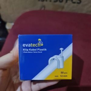 Klem kabel paku BETON 1 kotak 50pcs 12 MM