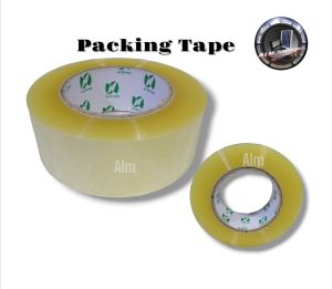 TRANSPARENT PACKAGING TAPE /CLEAR TAPE 200M/2inch ( sold by 6 pcs)