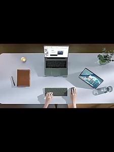 Wireless Mouse Bluetooth Office Silent Dual Mode Metal Magnetic Cover Charging Laptop Accessories Wholesale