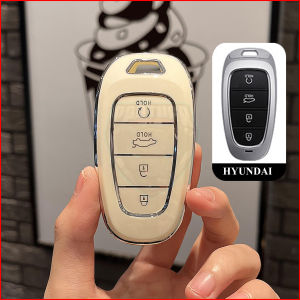 Ốp Chìa Khóa Xe Hyundai Santafe Hyundai Tucson Hyundai Palisade 2022 - 2024 Họa Tiết CỜ Ý Sang Trọng Bền Bỉ