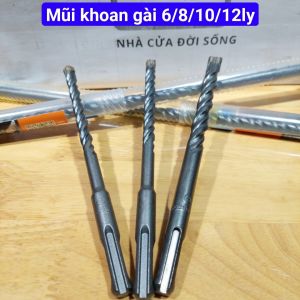 MŨI KHOAN BÊ TÔNG ĐUÔI GÀI 4 CẠNH KAPUSI JAPAN chiều dài mũi khoan 110MM/160MM/350MM MŨI KHOAN ĐA NĂNG TIÊU CHUẨN NHẬT BẢN ĐƯỜNG KÍNH MŨI KHOAN: 6-8-10MM- CỬA HÀNG NAM