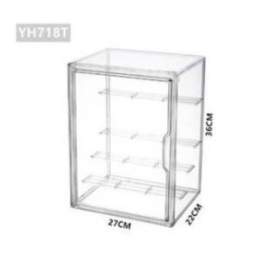 Acrylic Wall Hanging Transparent Boxes Storage Organize Display Stand for Toys Popmart Blind Box Display
