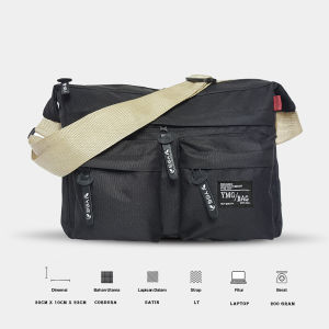 Tas Selempang distro pria tas sekolah kuliah casual