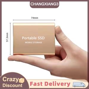 【CHANGXIANG3】 Cho di động SSD 1TB di động bên ngoài ổ đĩa trạng thái rắn tốc độ cao 2TB 4TB 8TB 16TB Ổ cứng máy tính xách tay Ổ đĩa cứng