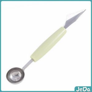 JeDa ที่ตักผลไม้ 2 in 1  แกะสลักผลไม้ fruit spoon