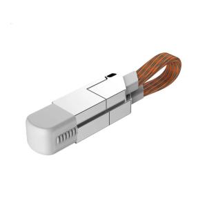 Braideds 4 trong 1 cáp 60W sạc nhanh zincs kết nối hợp kim phổ hỗ trợ cho điện thoại thông minh máy tính bảng Loại C thiết bị