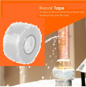 Silicon Self-fluxing Adhesive Tape Waterproof Water Pipe Stop Leak Seal Repair Insulating Tape Performance Emergency Hose Repair