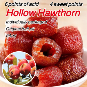 ✨Seedless Hawthorn Appetizer And Digestion Aid Seedless Hawthorn Candied Fruit 250g Individually Packaged