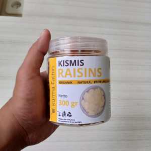 Kismis Arab Asli 1 Kg Golden Raisin Jumbo Kemasan Toples Food Grade