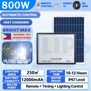 BUY 1 TAKE 1 Solar Light Outdoor Waterproof Solar Led Light With Solar Panel 8000W IP68 Solar Flood Light Street Lights With Remote