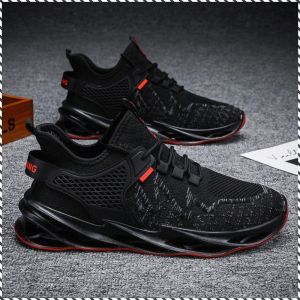 รองเท้าลําลอง ใบมีดหนา รองเท้าผ้าใบ ระบายอากาศได้ สไตล์สปอร์ตที่ทันสมัย อ่อนกว่าวัย ลวดลาย พักผ่อน