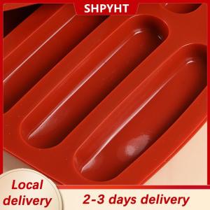 [COD] SHPYHT Local delivery Ship within 24 hours Tiramisu Finger Cookies Commercial Silicone Non-stick Diy Baking Tools For Household High Temperature Resistant 15 Die