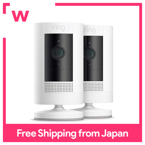 Set of cameras】Ring Stick Up Cam Battery (Ring Stick Up Cam Battery  Model) Watch over you while you're away, rechargeable security camera for  indoor