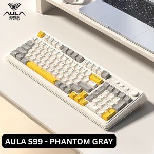 Bàn Phím Bluetooth AULA S99 - Bàn Phím Giả Cơ 99 Phím Cùng Đèn RGB Ấn Tượng