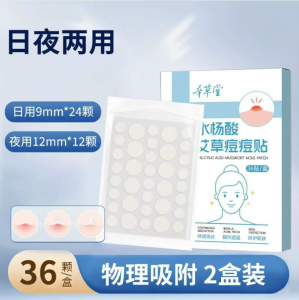 WE 4326 = 水杨酸艾草痘痘贴 Salicylic Acid Mugwort Acne Patches ☞ 36 patches Ready stock in Malaysia