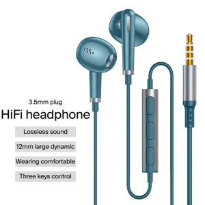Type-C Earphones Bass In Ear Hearphone Wired Headset With Mic Sport Stereo Headphone Headset For IPhone Samsung