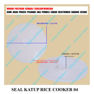 SKR4 SEAL KARET / KARET SEAL KATUP UAP / SEAL KATUP rice cooker 04