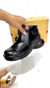 Sepatu Safety Kings Low Akhi Kulit Internasional SLip-on