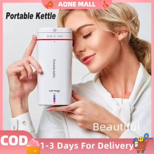 500ML Portable Electric Kettle For Travel Keep Working Thermal Cup Coffee Mug Travel Boil Water Bottle Smart Water Kettle Kitchen Appliances