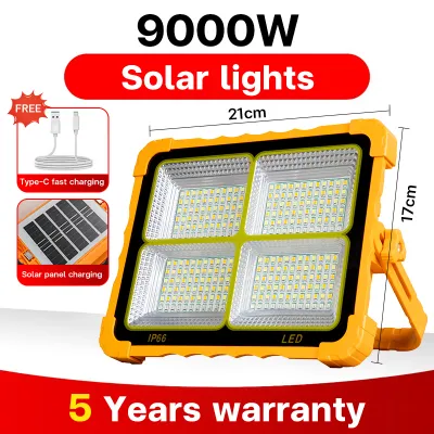 【JMStyle】【Buy1Take 1】 solar lights with solarpanel outdoor waterproof original with solar panel garden lamproom night light bulb for courtyard automaticwith remote control christmas decorations automatic with remote