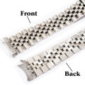Jubilee Vòng Đeo Tay Tương Thích Với Dòng Rolex DATEJUST Dây Đồng Hồ Liền Mạch Đầu Vòng Cung Thép Không Gỉ 13Mm 17Mm 18Mm 19Mm 20Mm 21Mm 22Mm. 