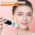 Hailicare Ultrasonic Face Skin Scrubber Skin Shoveling Machine EMS Micro-current Ion Import Facial Skin Lifting Pore Cleaning Facial cleaning Device Beauty Equipment Remove Blackhead USB Charging. 