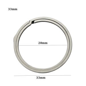 NEXTYOO Siêu nhẹ Vòng chìa khóa hợp titan thật Đa phong cách Bạc đen Móc khóa dây chuyền Chất lượng cao Quà tặng sáng tạo dành cho nam giới Móc khóa ô tô nam