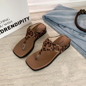 [Free Shipping] Retro Thick-Soled Wedge Sandals For Women Summer Outdoor Wear 2026 New Style High-End Perfect With Dresses Beach Vacation Sandals