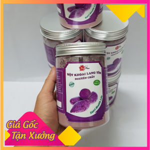500g Bột khoai lang tím bột khoai lang nguyên chất làm bánh phẩm màu bột ăn dặm trà sữa đắp mặt