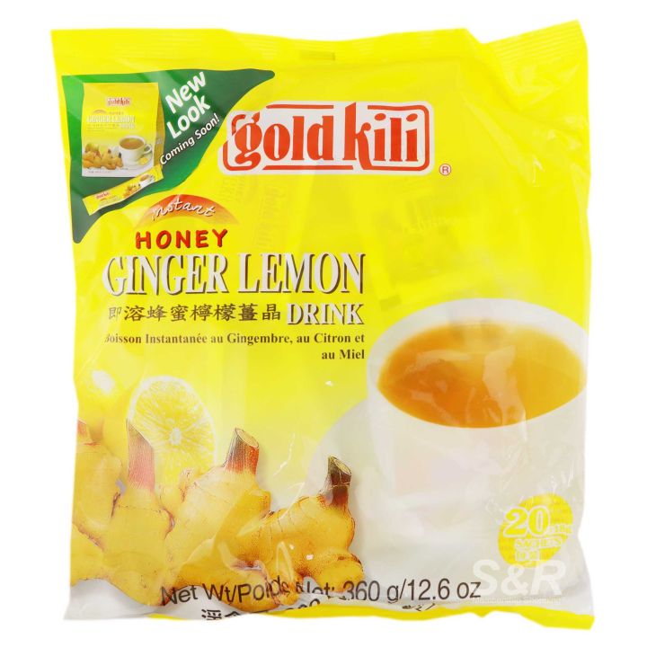 Gold Kili Instant Honey Chrysanthemum Drink - 20 Sachets, 100% Natural Herbal Tea