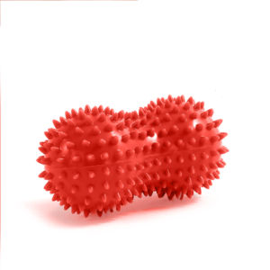 Peanut Prick Ball,1Pc Peanut Ball Foot Back Hand Muscles Massaged with Prick Massage Balls Acupoint Grip Ball Yoga Ball Fitness Ball Fitness Massage Ball Relieve Body Stress Muscle Relaxation