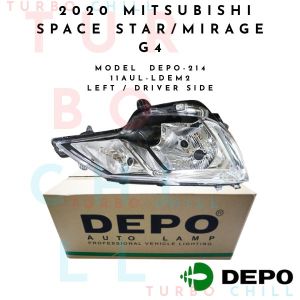 DEPO-214-11AUL-R-LDEM2 2020 MITSUBISHI SPACE STAR/MIRAGE G4 HEAD LAMP UNIT ECE.ELEC L