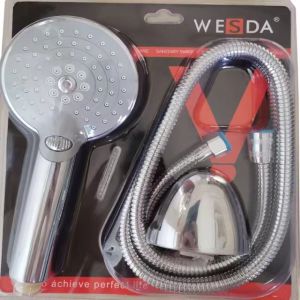 WS501/WS502 ELECTROPLATING PVC SHOWER SET ( WESDA )