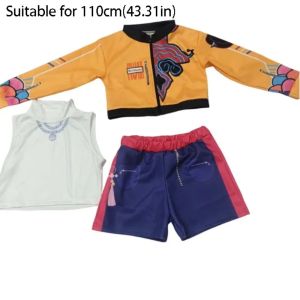 VERIDIAI Elegant Dress Demon Hunters Cosplay Costume Full Set 3D Printed Pattern Zoey Mira Dress Fashion Stage Costume Rumi Cosplay Costume Halloween