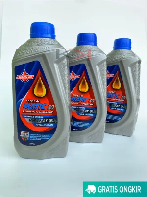 HARGA (ISI 3PCS) - OLI FEDERAL MOTOR MATIC HONDA MATIC SESUAI UNTUK VARIO BEAT SCOOPY SPACY DLL