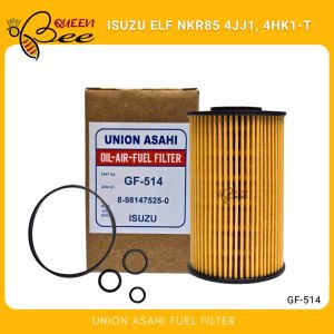 QUEENBEE Union Asahi Fuel Filter GF-514 for ISUZU ELF NKR85 4JJ1 4HK1-T 8-98147525-0