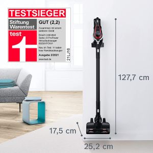 Máy Hút Bụi Cầm Tay Không Dây Bosch Unlimited ProPower Series 8 BSS81POW1 Máy hút Bụi Sàn Nhà Máy Hút Bụi Thảm Ghế Sofa Giường Rèm Cửa Lực Hút Mạnh Bộ Lọc Hepa Loại Bỏ 99% Vi Khuẩn Nhập Khẩu BH 12 Tháng