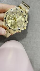 2 ชิ้น/ชุด นาฬิกาธุรกิจผู้ชาย แฟชั่นหน้าปัดอาหรับ สายเหล็ก ชุดนาฬิกาควอตซ์ผู้ชาย (ไม่มีกล่อง)