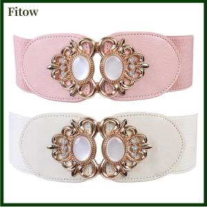 Fitow 1pc Fashion Women Retro Elastic Stretchy Dress Narrow Waist Belts Dress Accessories Women Skirt Decoration