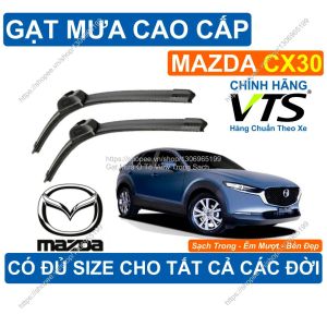 Gạt Mưa A8 Kính Lái Mazda CX30 Cặp Gạt Mưa Kính Lái Mazda CX30 Có Đủ Size Cho Các Đời Xe Mazda CX30.