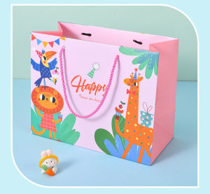 Paperbag Animal Happy To You Tas Kado Hampers Lucu