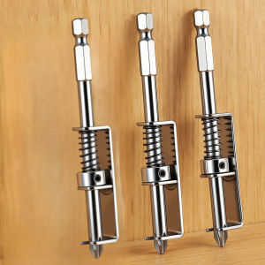 Ready Stock Spring Position Magnetic Screwdriver Bits Steel Material Anti Slip Home Workshop Repair COD