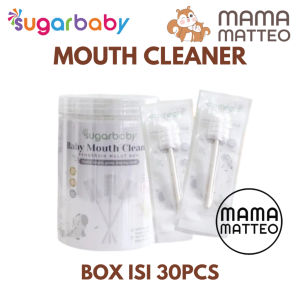 SUGARBABY Baby Mouth Oral Cleaner 30pcs / Kasa Sikat Pembersih Mulut Lidah Gusi Bayi