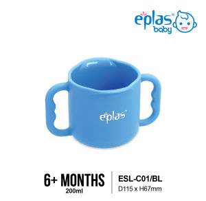 EPLAS BABY OFFER PACK 1/2Pcs Silicone Feeding Learning Cup & Spoon Set Silikon Cawan Sudu Bayi BLW ESL-C01C01/SP01