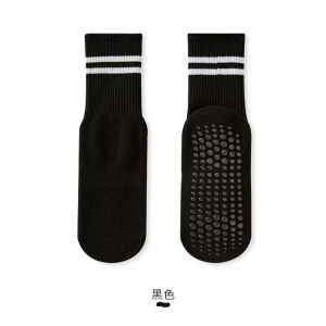 🧦 Tất Nữ 2 Sọc Tập Yoga – Gym – Pilates Chống Trơn Trượt | Cotton Thoáng Khí